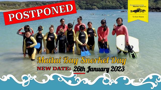 New date for Maitai Bay Snorkel Day 
